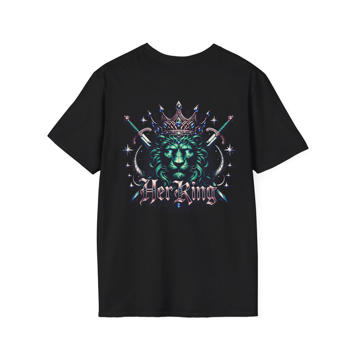 Lion Crown T-Shirt — "Her King"