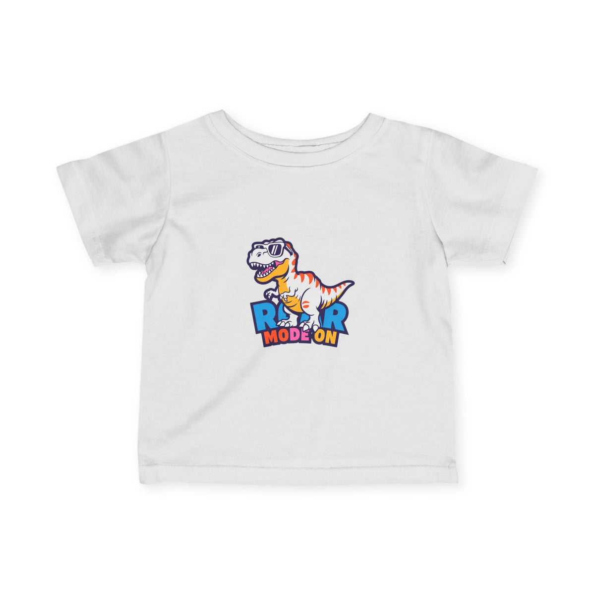 "Roar Mode On" Cute T-Rex Baby Shirt