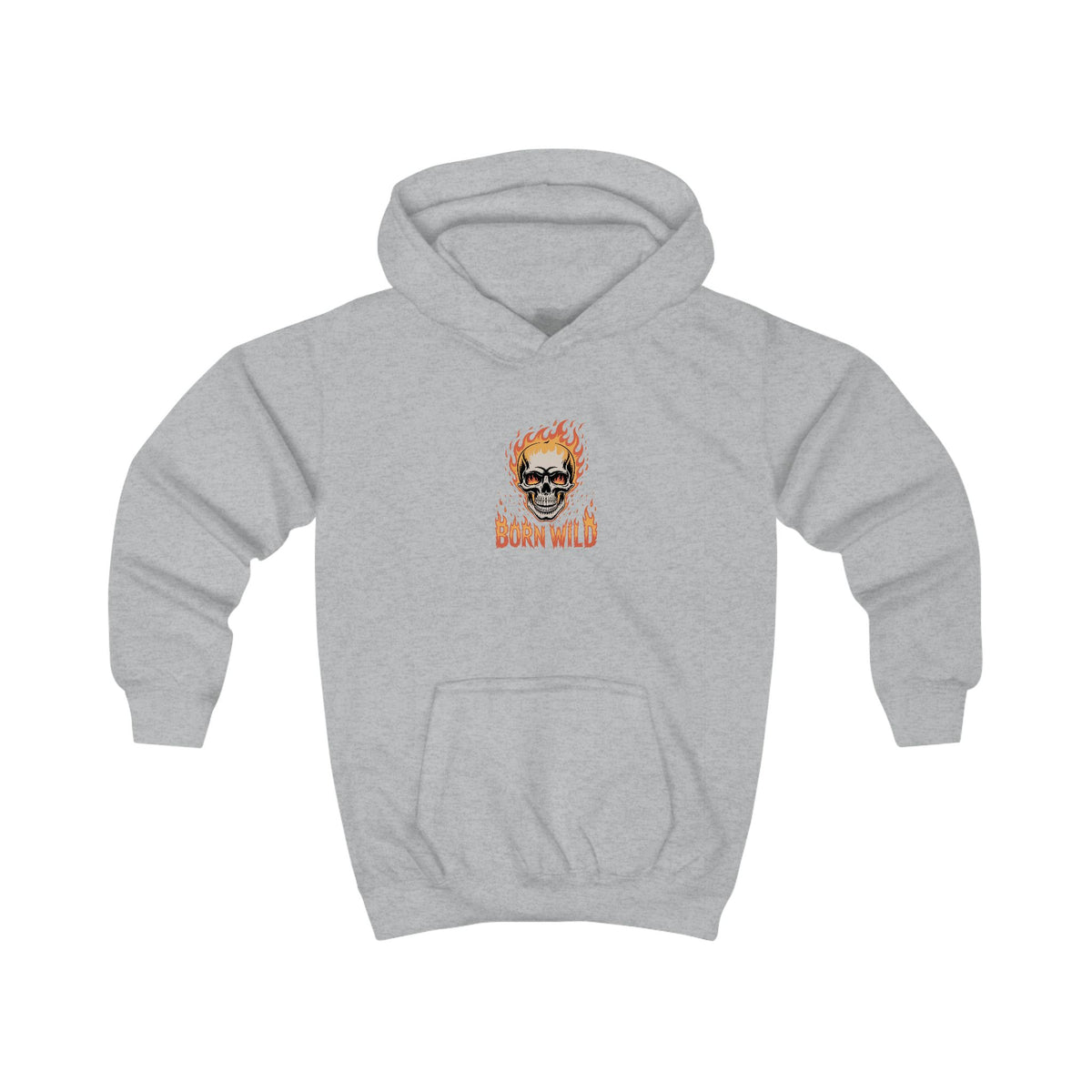Kids Hoodie — 'Born Wild'