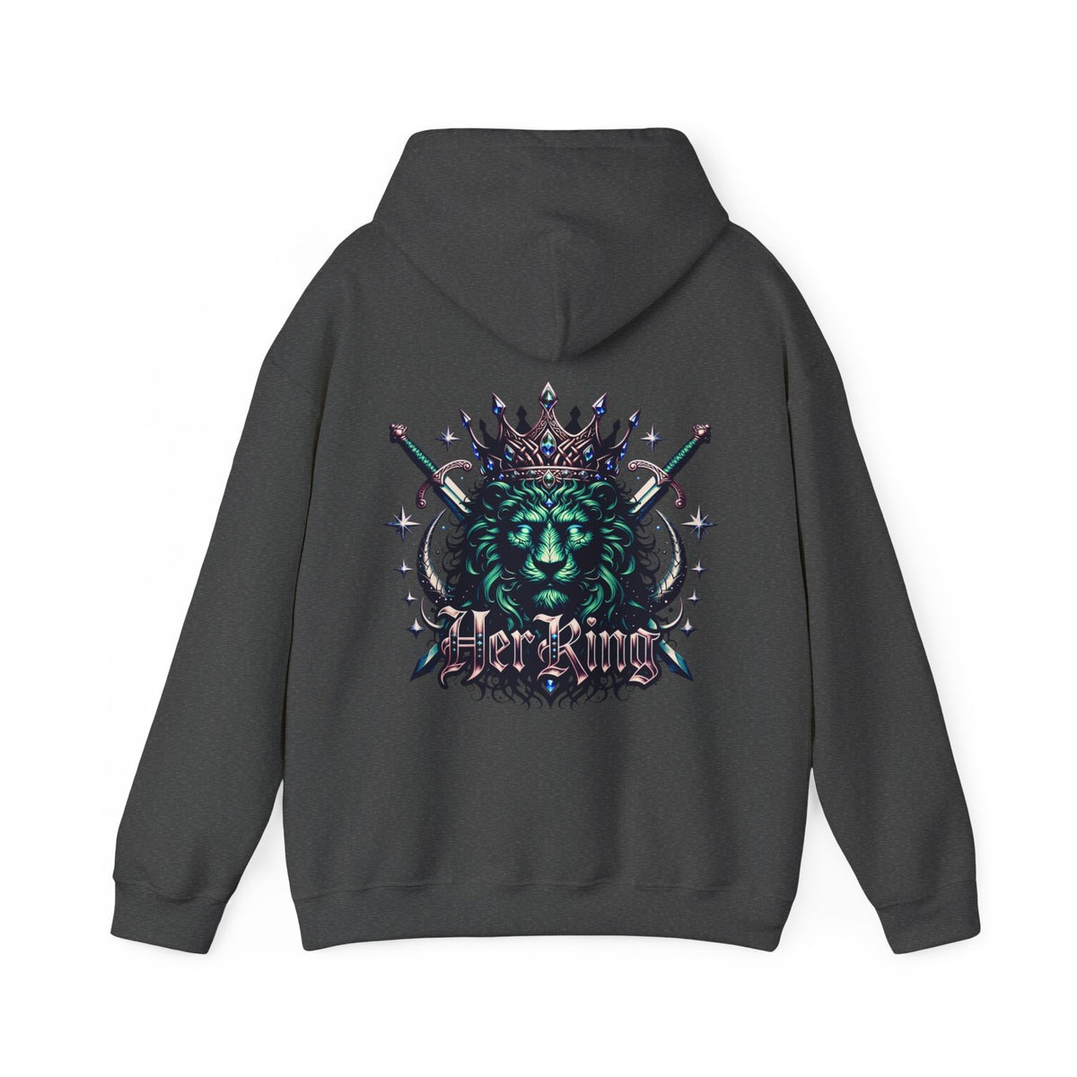 Lion Her King Crown Hoodie