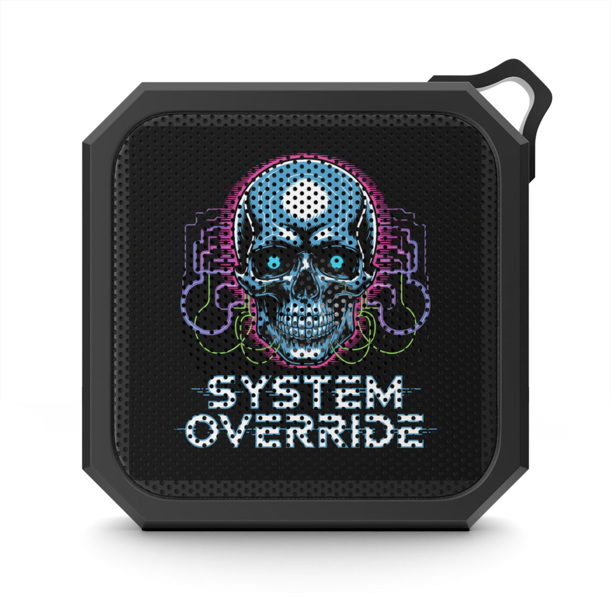 Bluetooth Speaker — 'System Override' Skull Outdoor Wireless Speaker