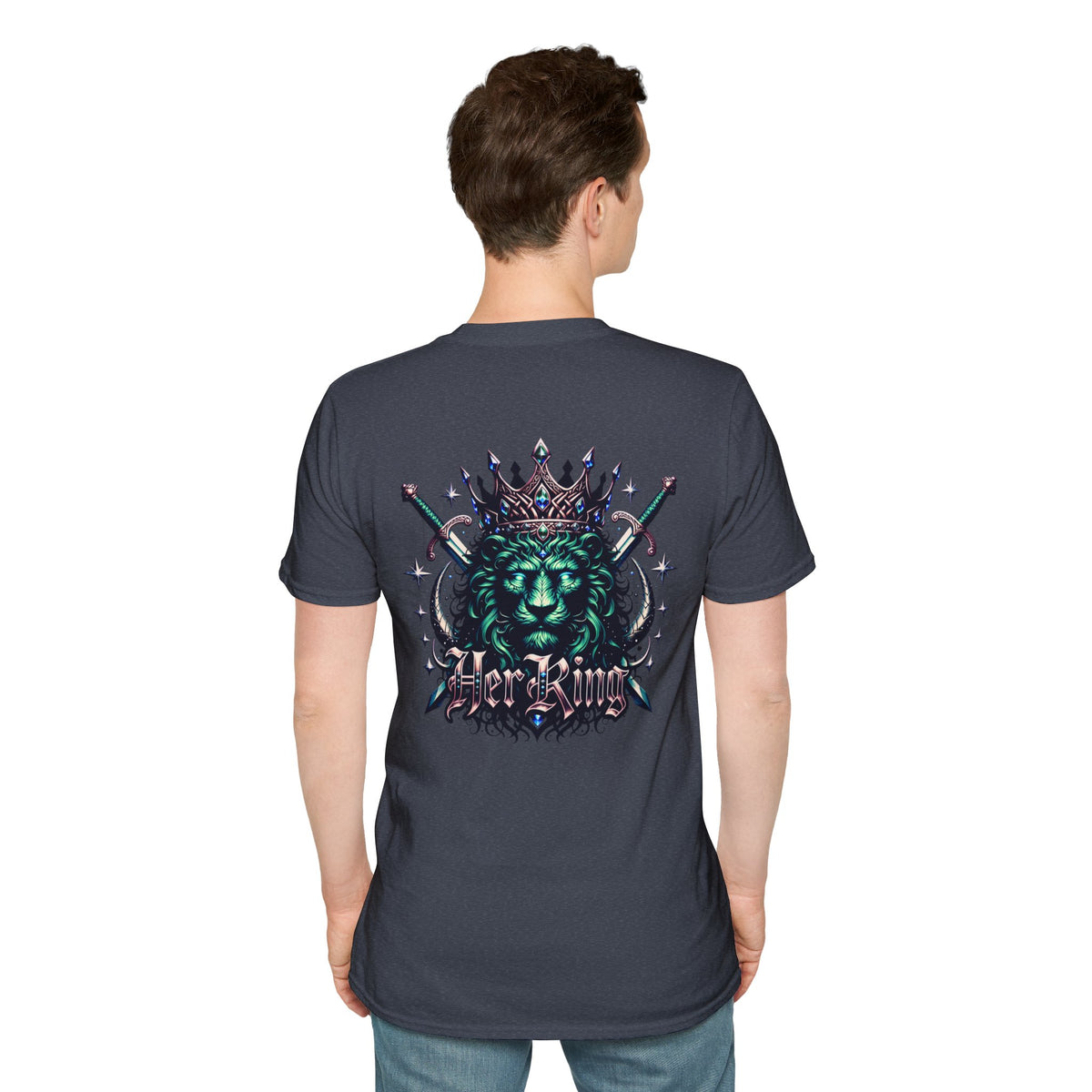 Lion Crown T-Shirt — "Her King"