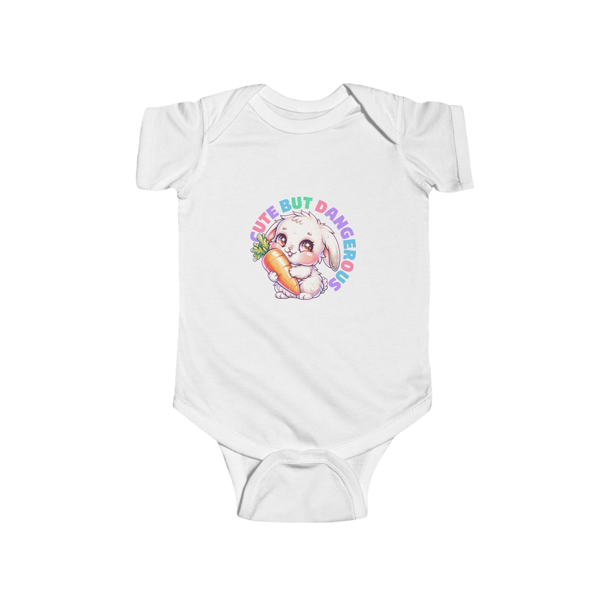 Infant Bodysuit — "Cute But Dangerous"