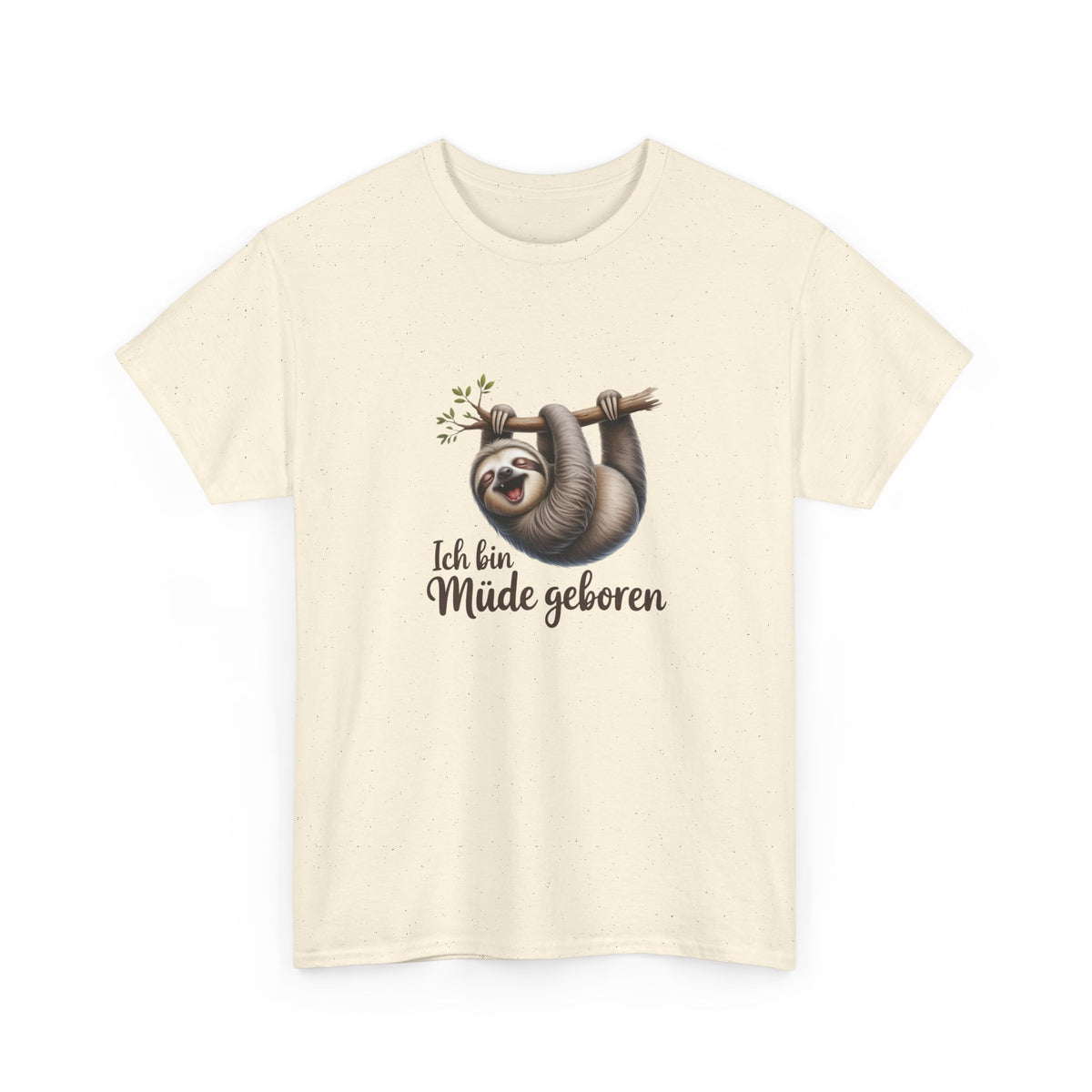 Herren Tshirt — "Ich bin Müde geboren"