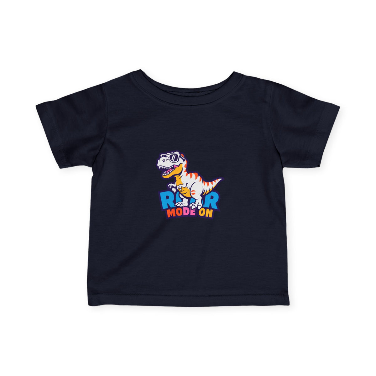 "Roar Mode On" Cute T-Rex Baby Shirt