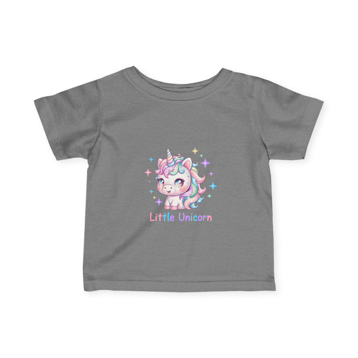 Infant Tee — Pastel 'Little Unicorn' Cute Baby Unicorn Shirt