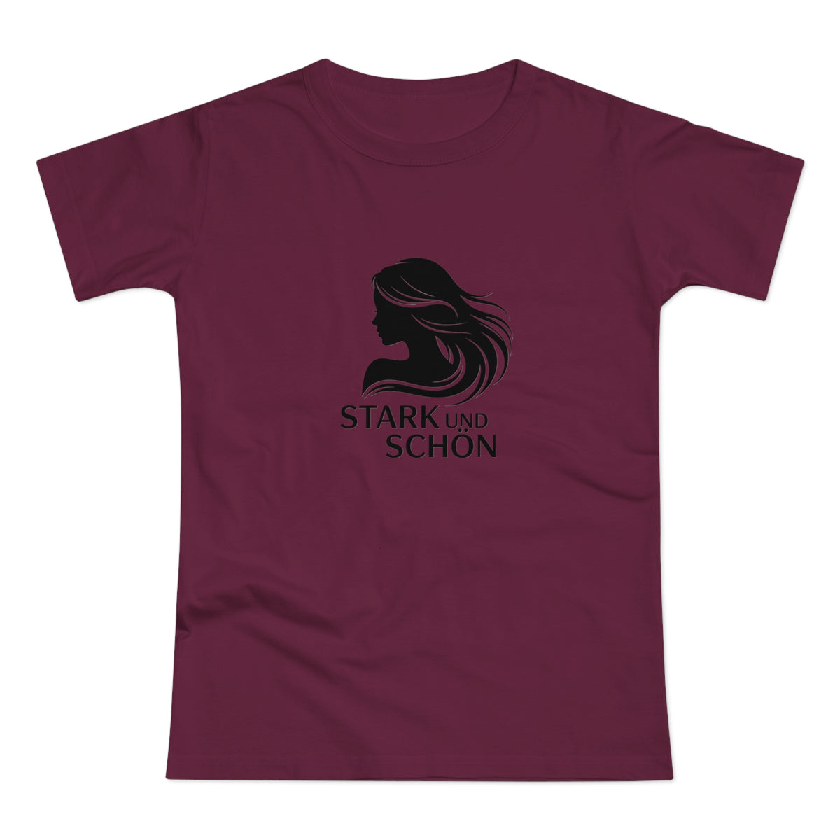 Stark und Schön Women's Tee — Strong & Beautiful Silhouette T-Shirt