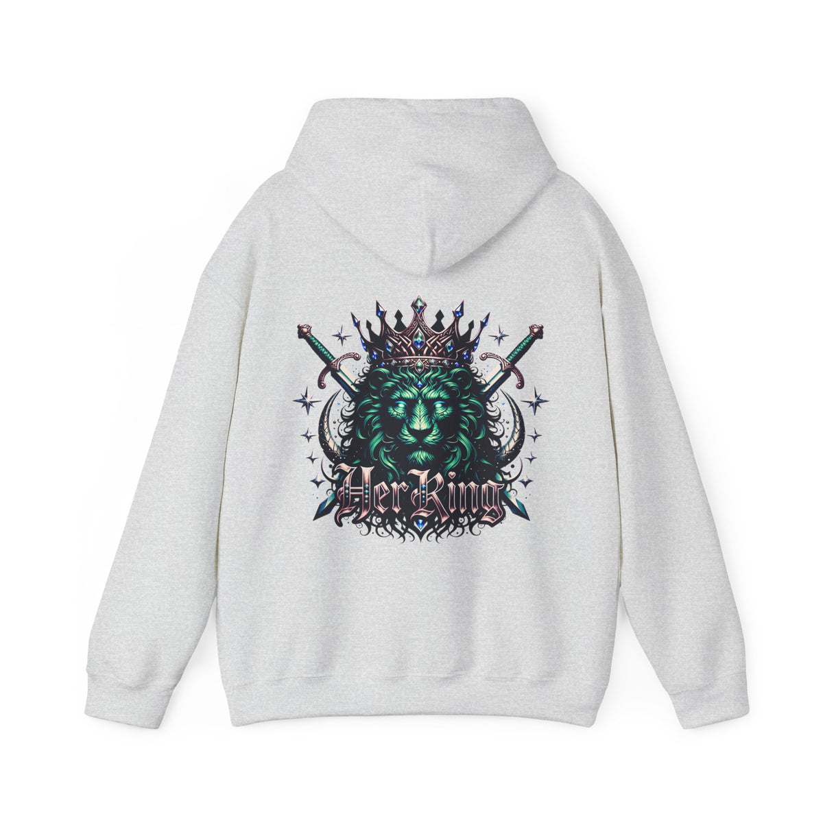 Lion Her King Crown Hoodie