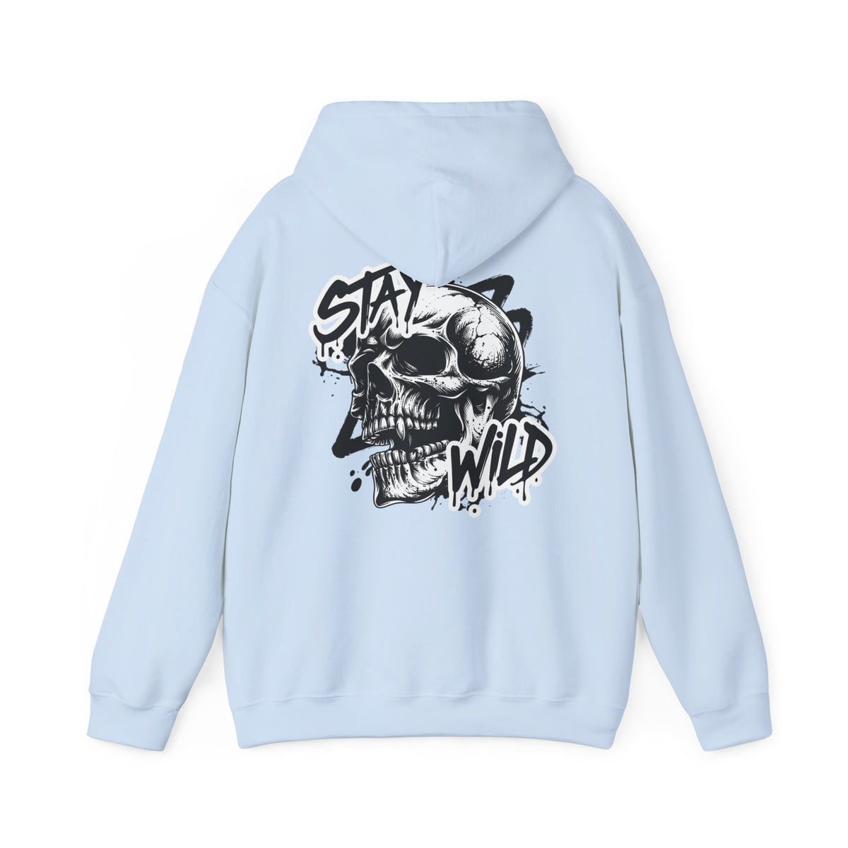 Stay Wild Skull Hoodie