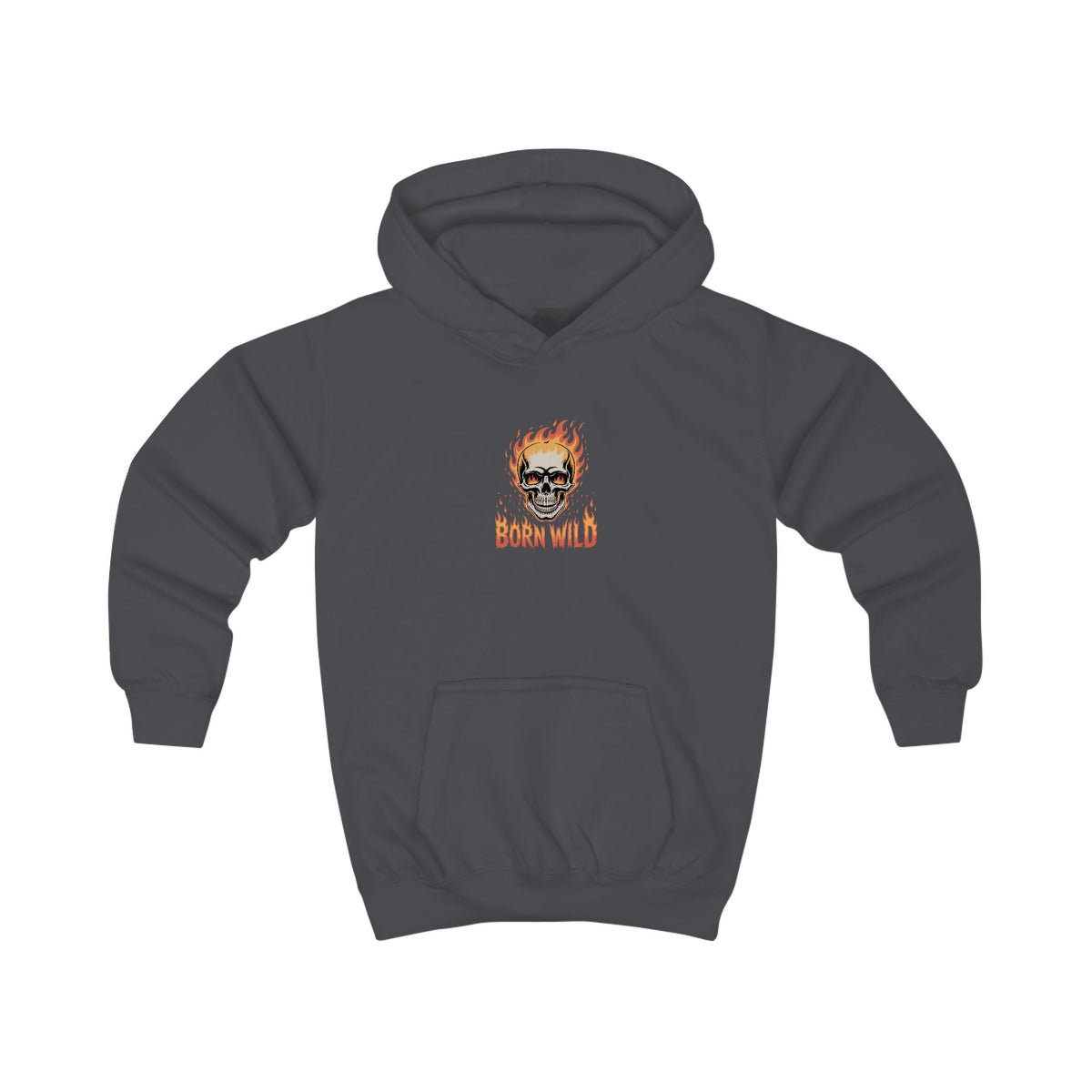 Kids Hoodie — 'Born Wild'