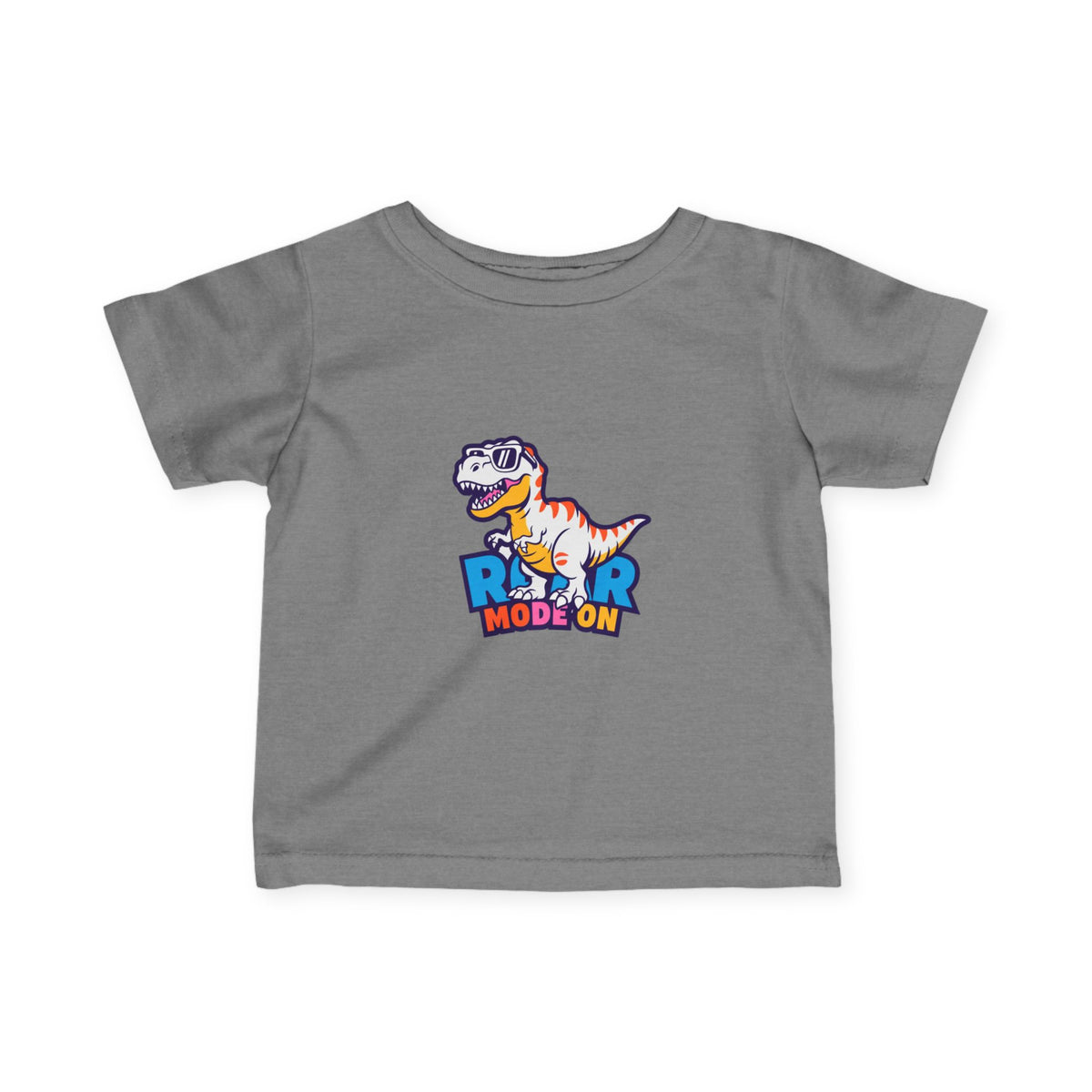 "Roar Mode On" Cute T-Rex Baby Shirt