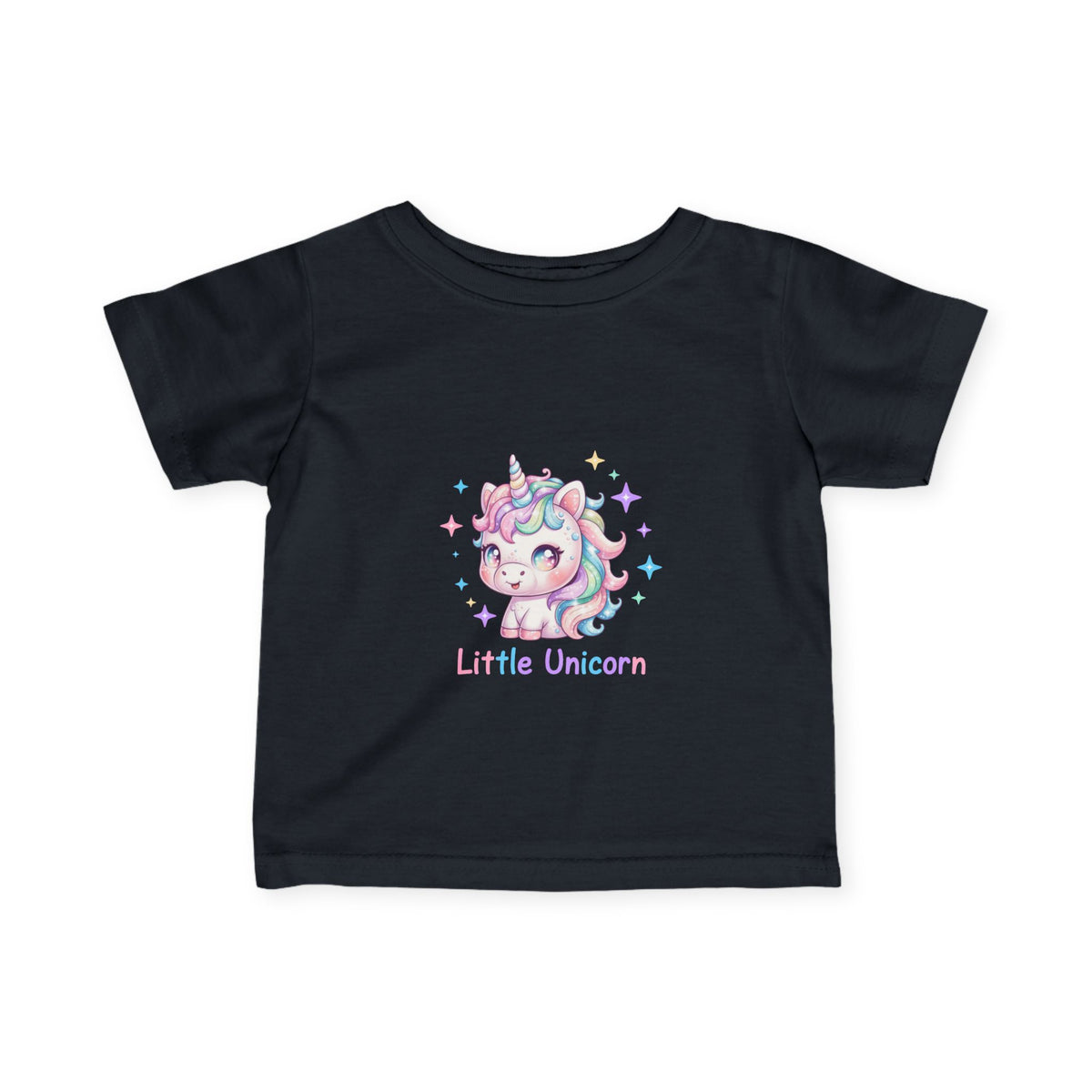 Infant Tee — Pastel 'Little Unicorn' Cute Baby Unicorn Shirt
