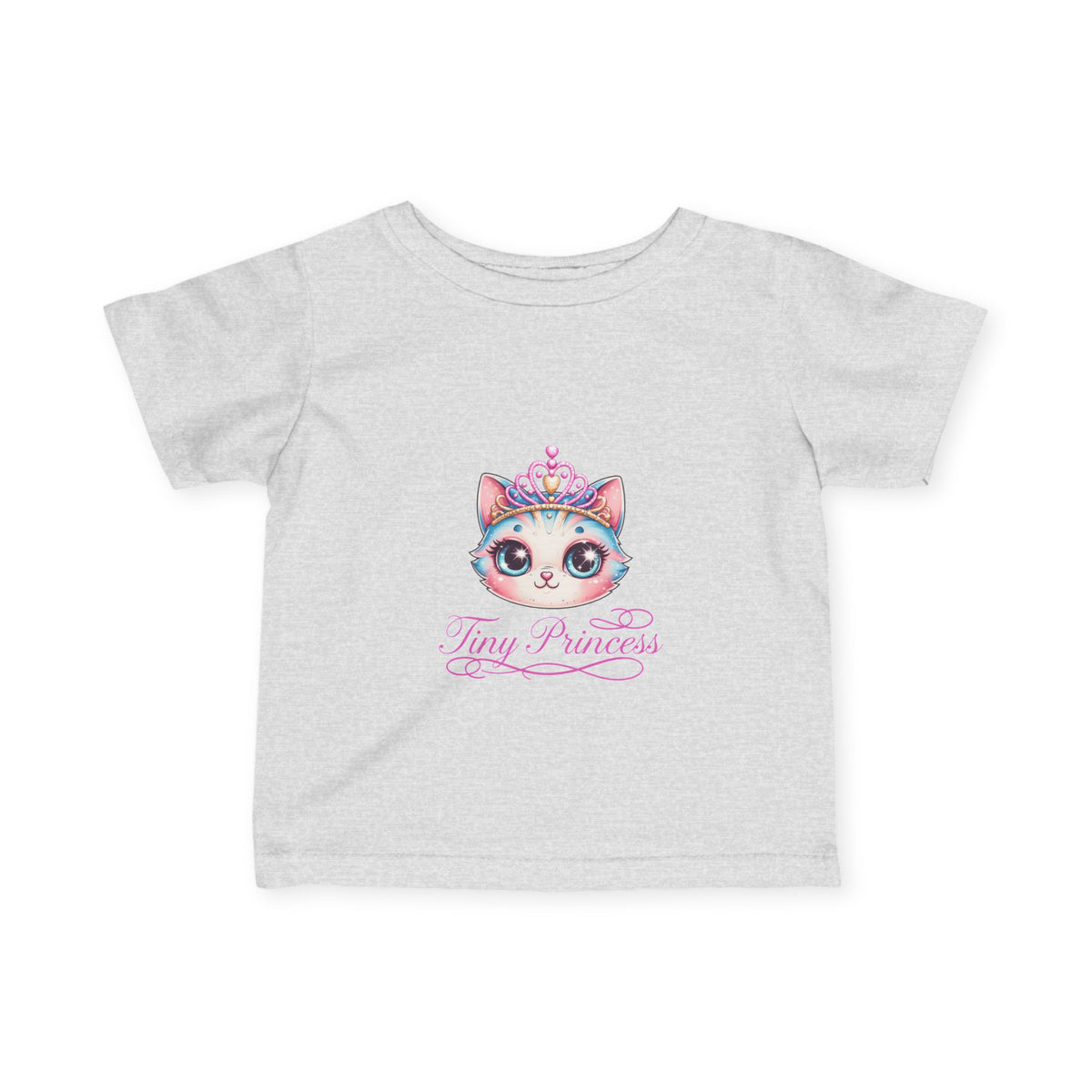 Infant Tee — Cute Kitten 'Tiny Princess' Baby Shirt