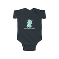 Baby Bodysuit – Cute Green Monster "Eat Sleep Poop Repeat" Infant Onesie