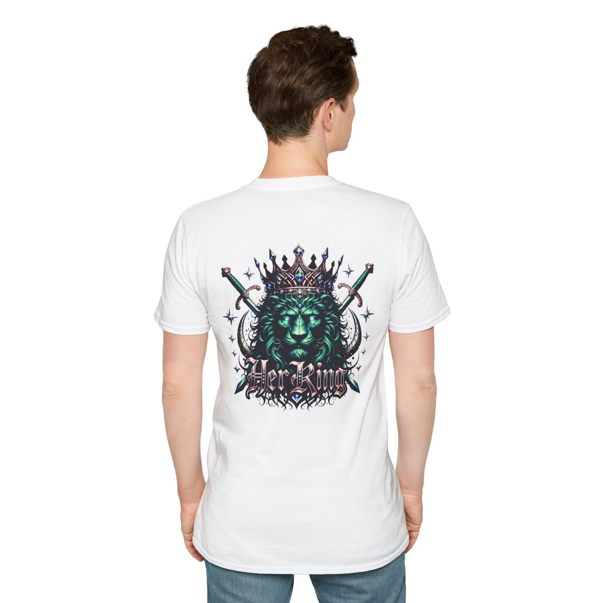 Lion Crown T-Shirt — "Her King"