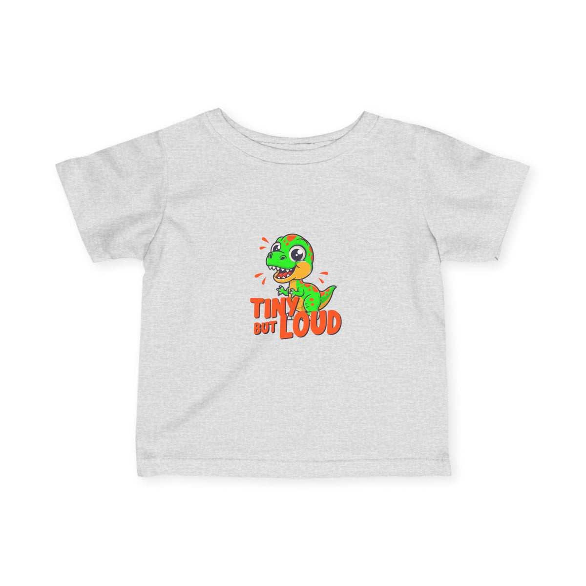Tiny But Loud Dino Graphic Baby Shirt