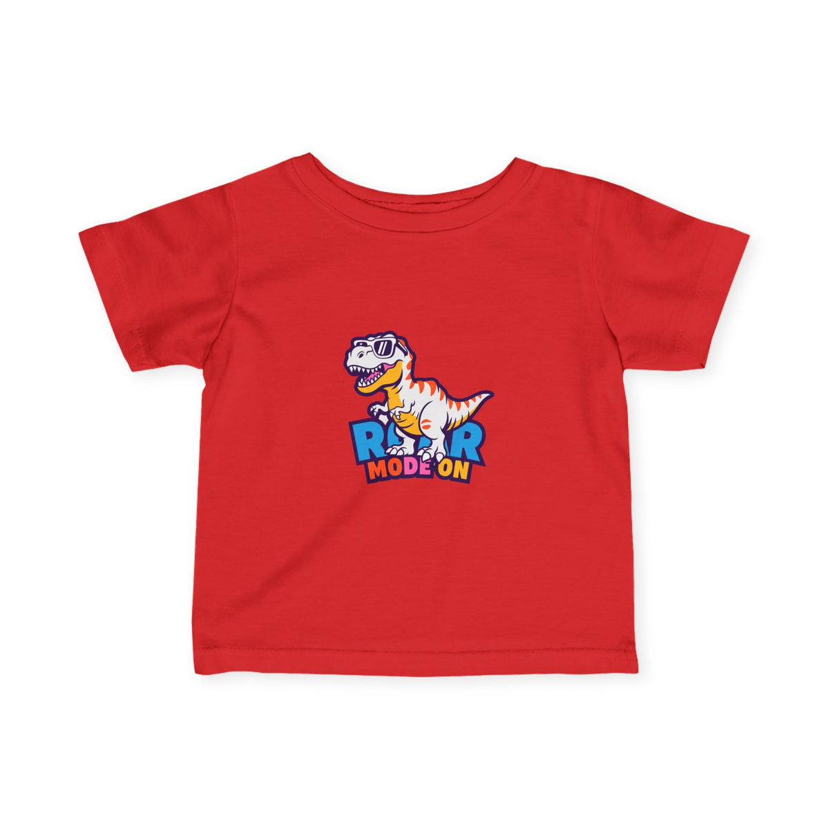 "Roar Mode On" Cute T-Rex Baby Shirt