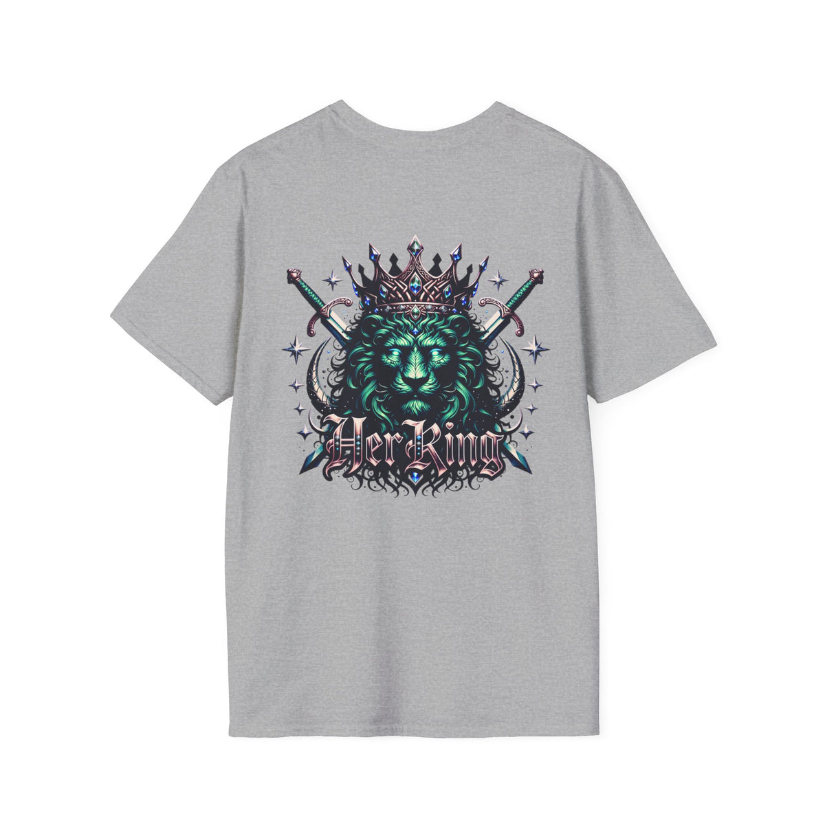 Lion Crown T-Shirt — "Her King"