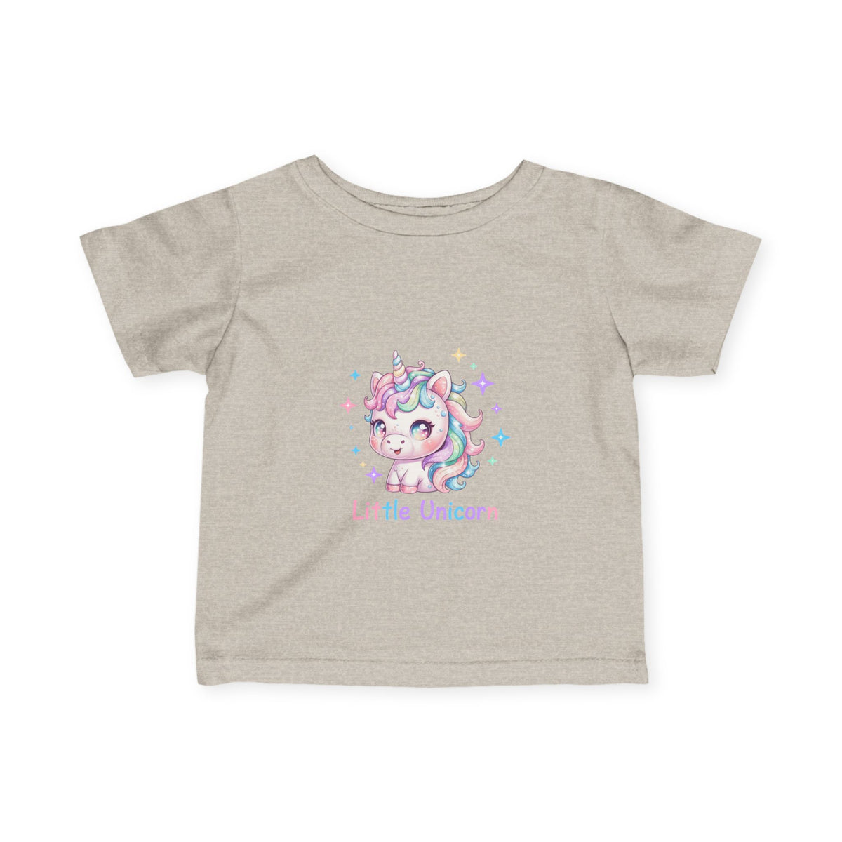Infant Tee — Pastel 'Little Unicorn' Cute Baby Unicorn Shirt