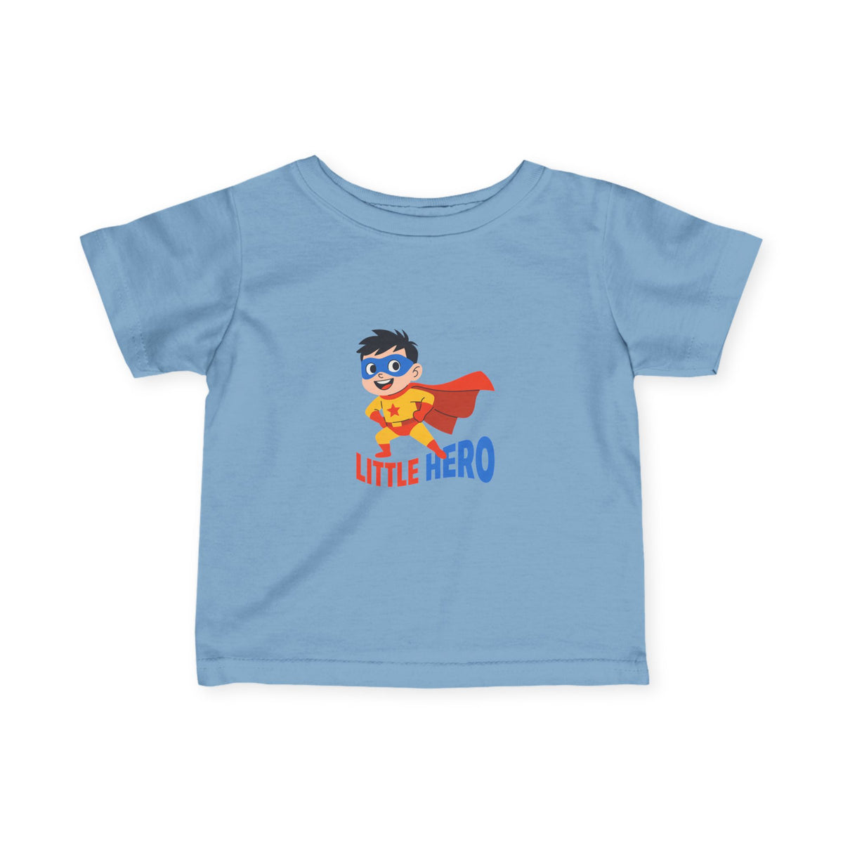 Little Hero Cute Superhero Baby Shirt