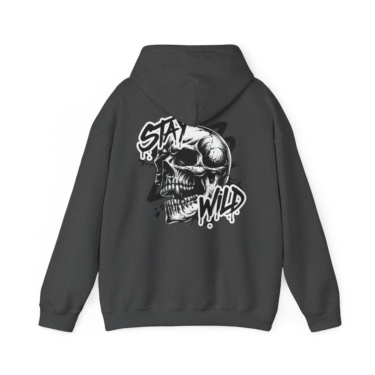 Stay Wild Skull Hoodie