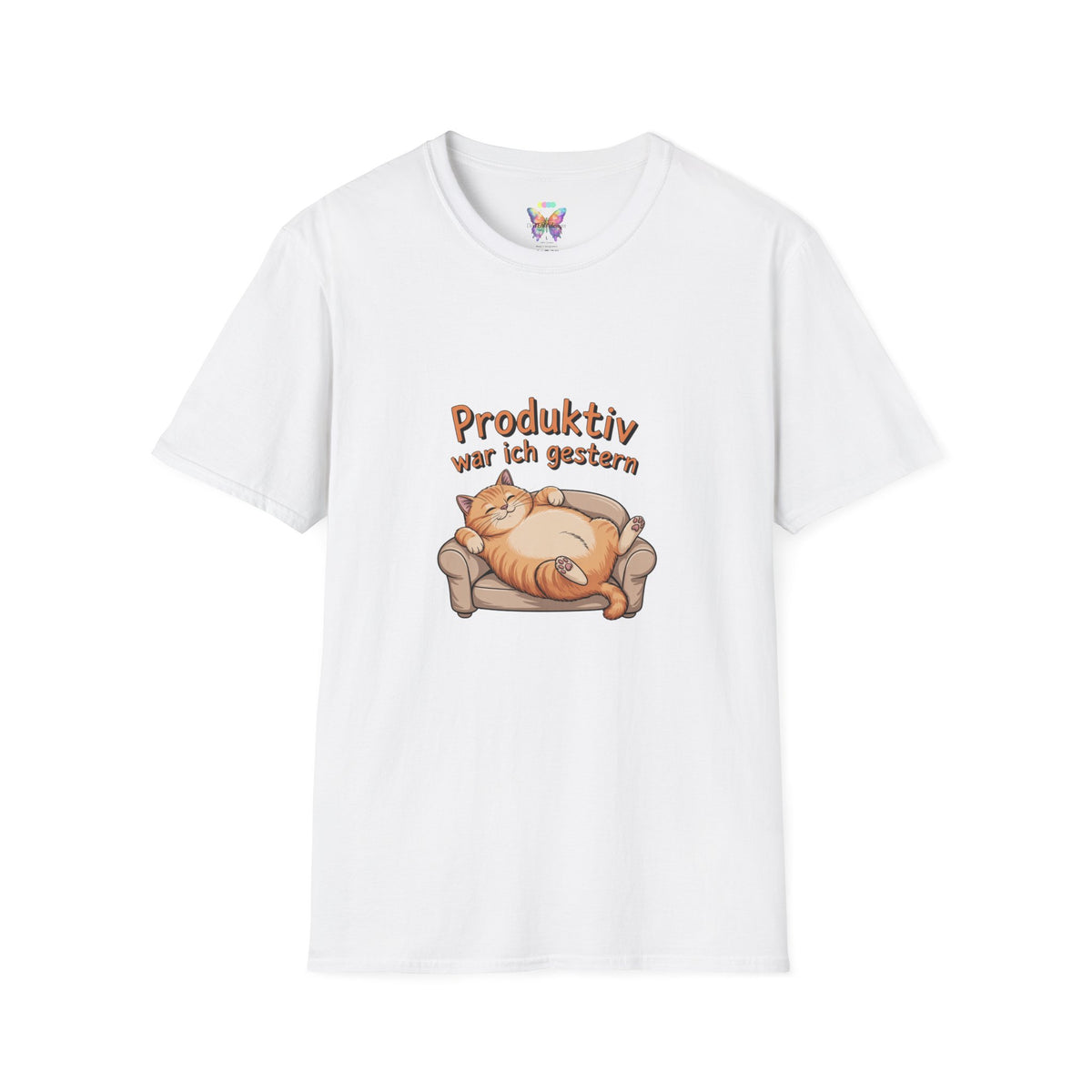 T-Shirt – "Produktiv war ich gestern"