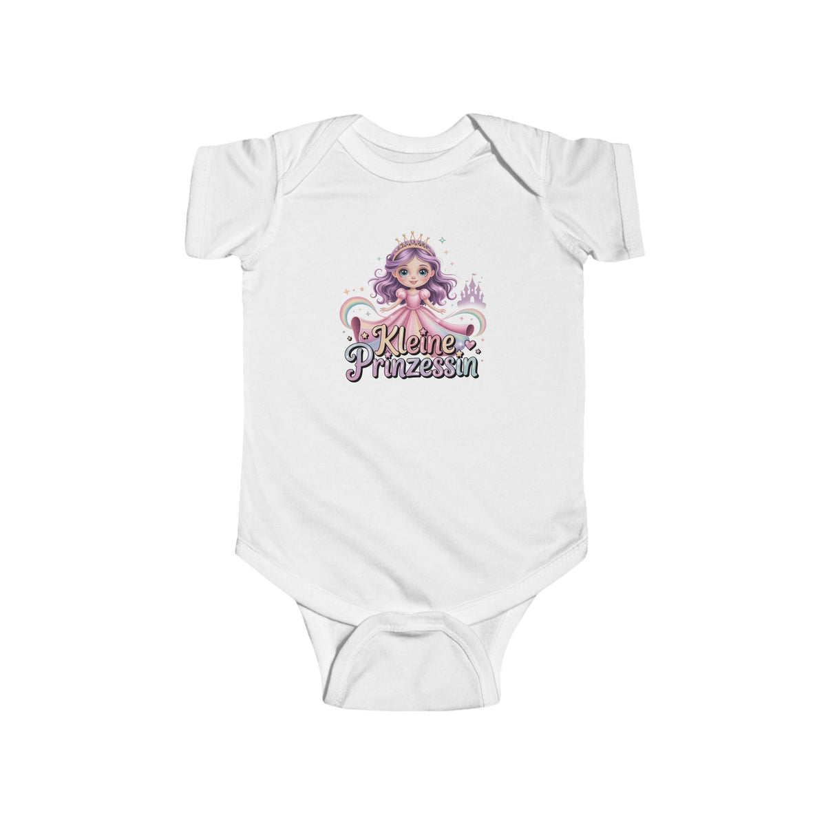 Infant Fine Jersey Bodysuit - kleine Prinzessin