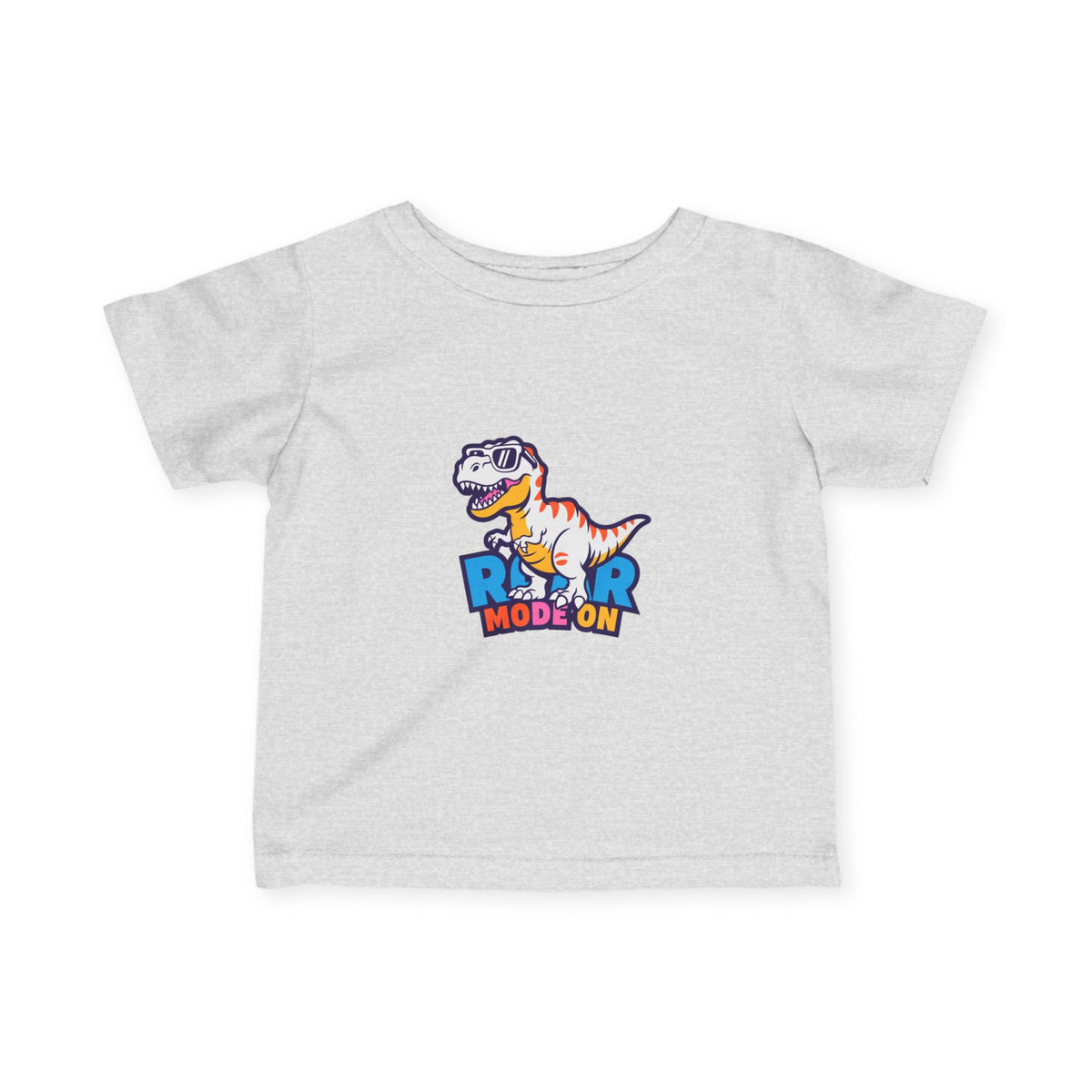 "Roar Mode On" Cute T-Rex Baby Shirt