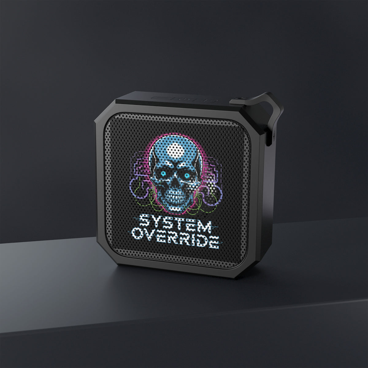 Bluetooth Speaker — 'System Override' Skull Outdoor Wireless Speaker