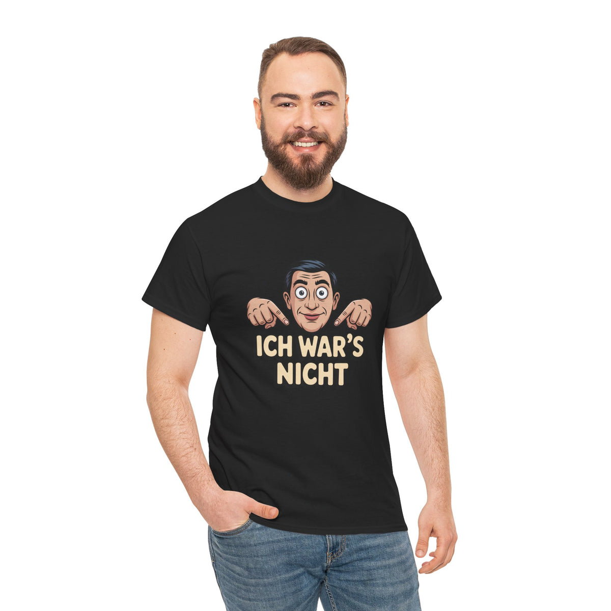 T-Shirt — "Ich war's nicht"