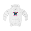 Kids Hoodie - "StreetBoss" Colorful Graffiti Crown
