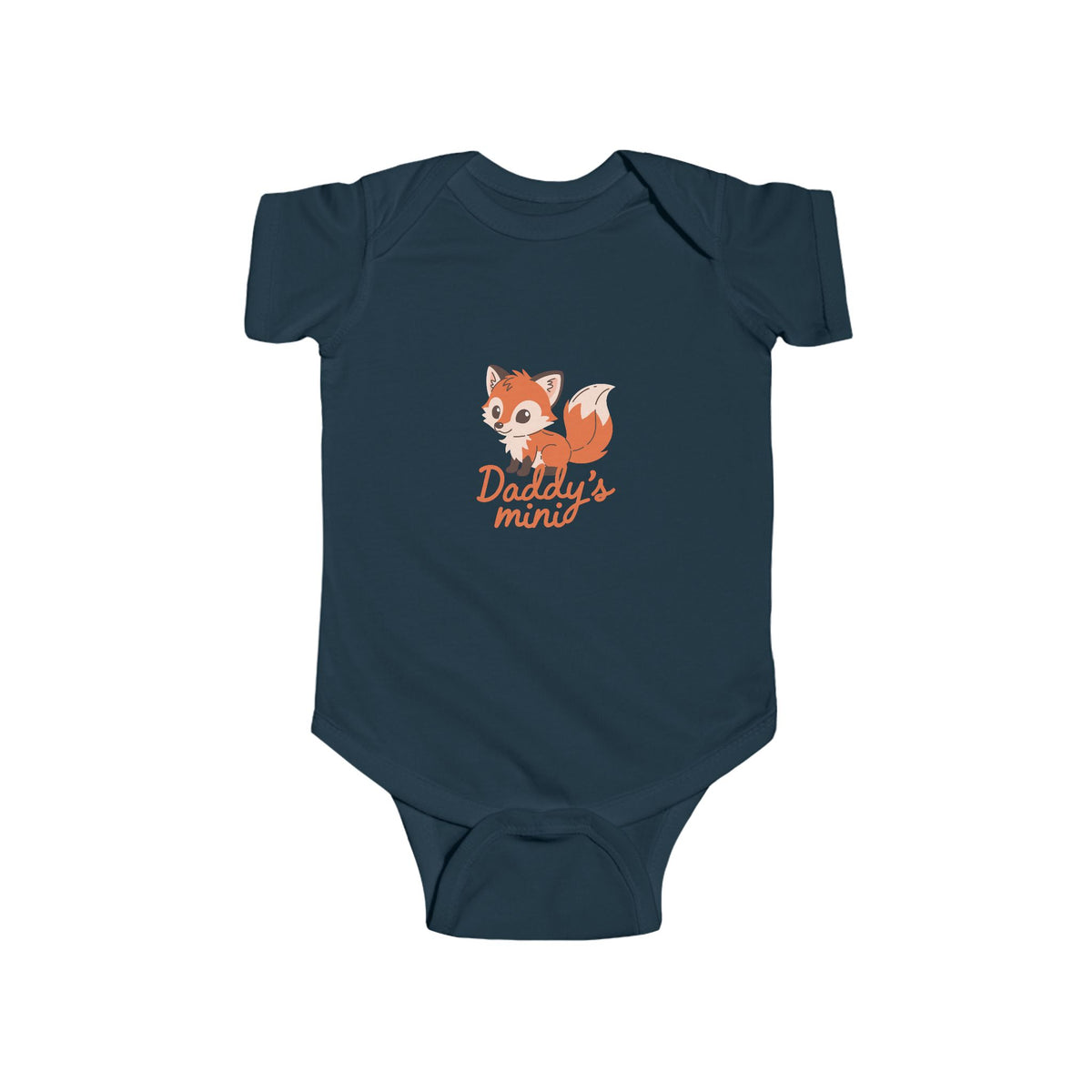Daddy's Mini Fox Infant Bodysuit - Cute Baby Onesie Gift