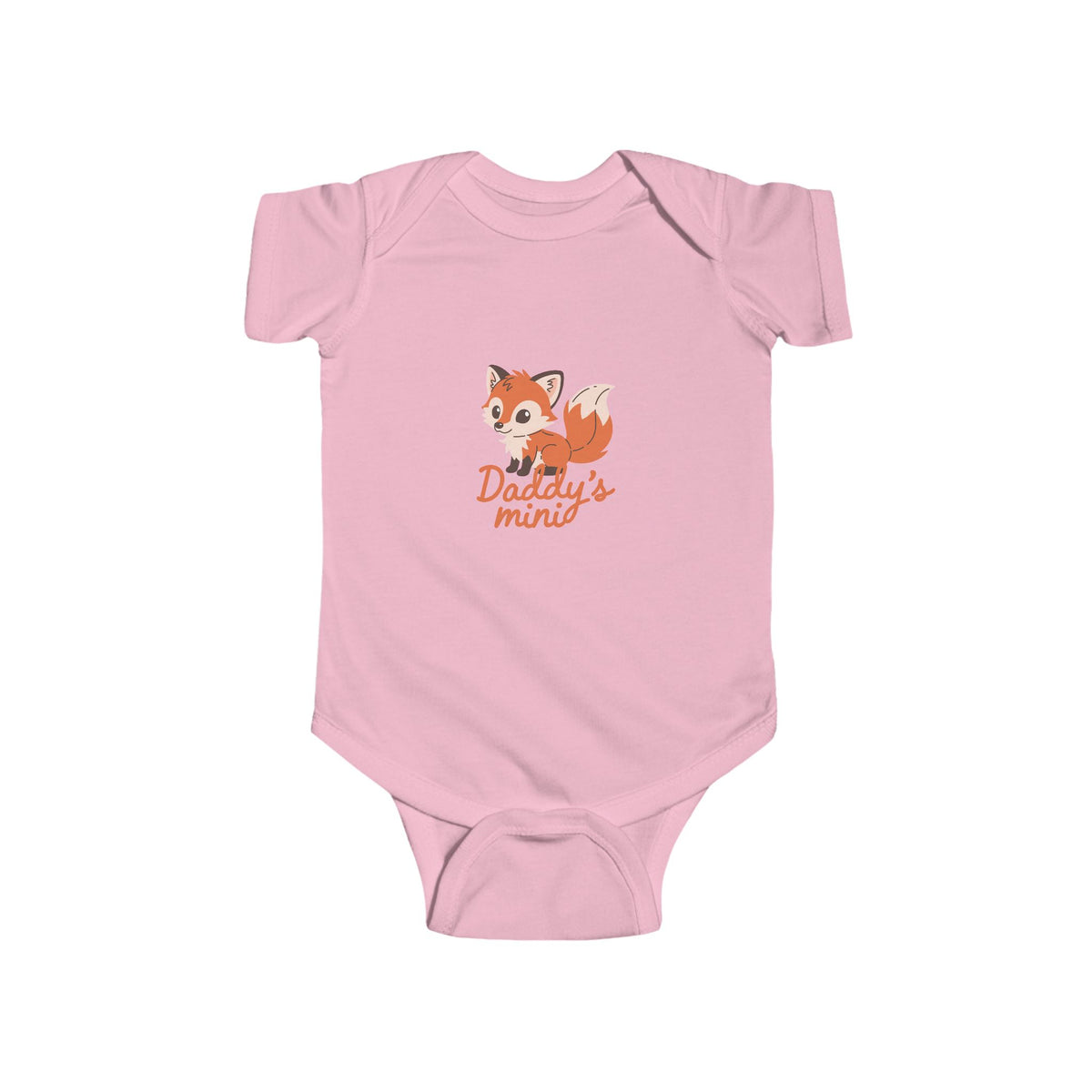 Daddy's Mini Fox Infant Bodysuit - Cute Baby Onesie Gift