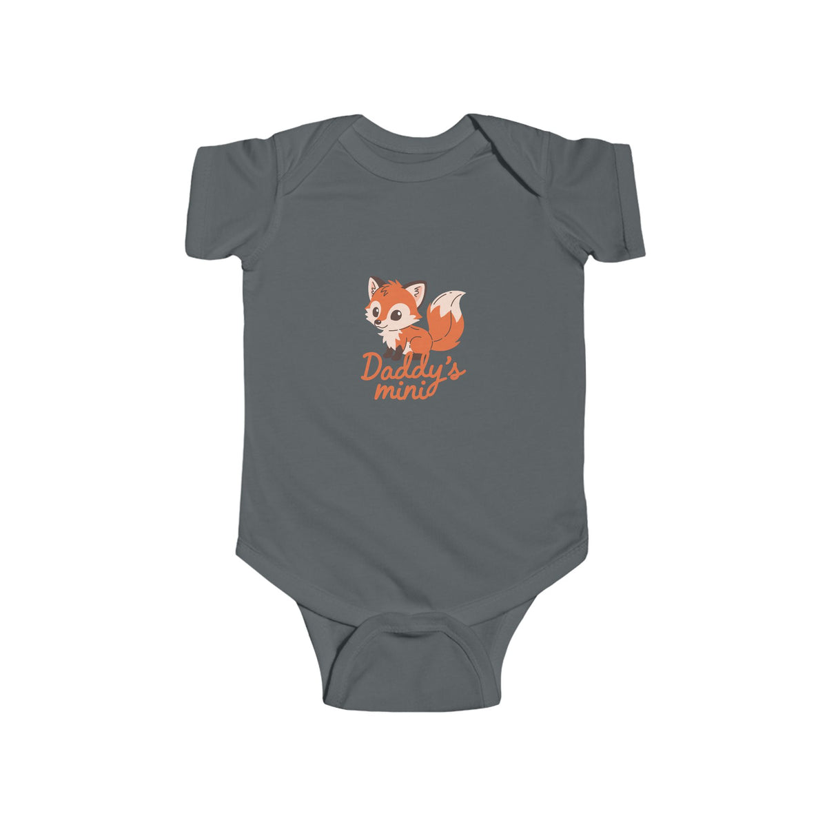 Daddy's Mini Fox Infant Bodysuit - Cute Baby Onesie Gift