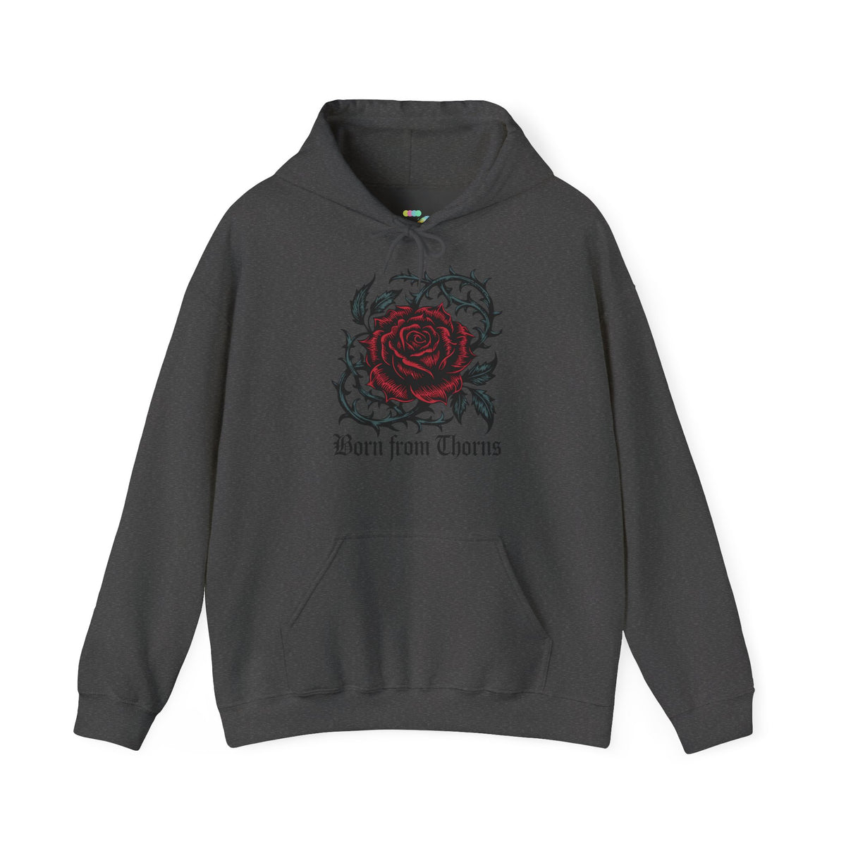 Born From Thorns Rose Hoodie