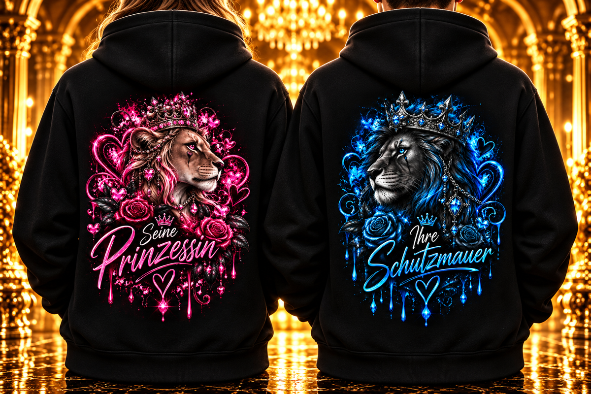 Couple Hoodie´s LionHeart