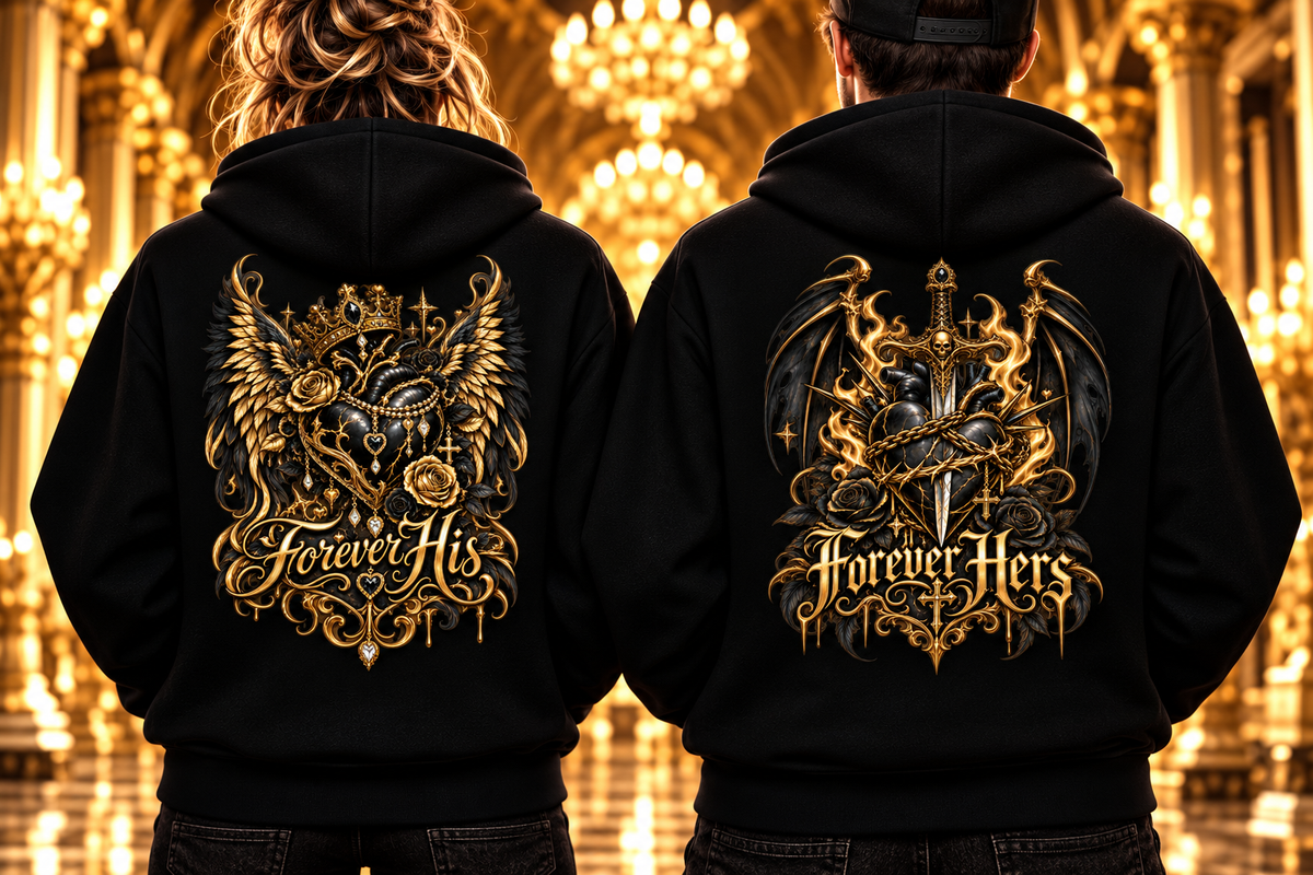 Couple Hoodie´s Gold His/Her´s